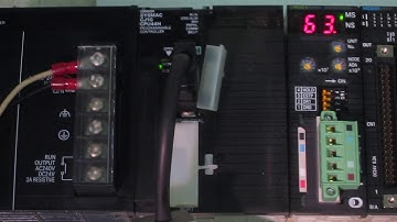 OMRON CJ1G-CPU44H Programmable controller SYSMAC CJ1 series CPU unit　動作確認