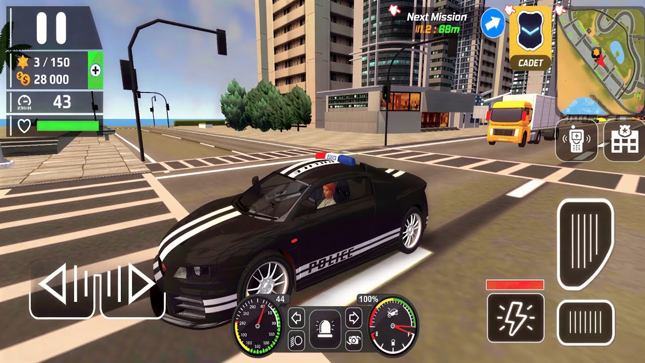 Police Car Driving Simulator 3D - Police Simulator Patrol Officers - Police Game Android Gameplay 