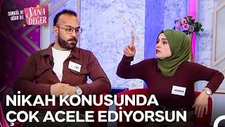 Semra Ve Sedatın Evliliğine Aile Engeli - Songül Ve Uğur Ile Sana Değer 412. 