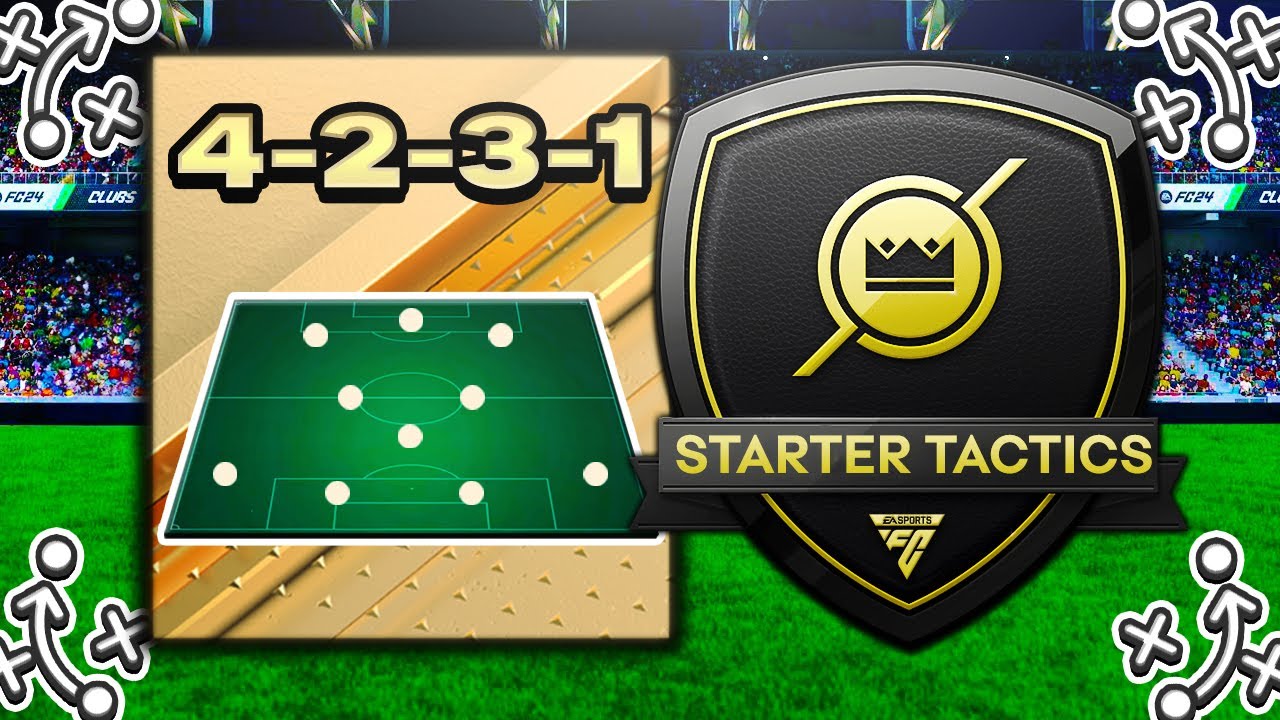 TRY THIS 4231 BEST STARTER Formation Custom Tactics In FC 24 TRY THIS 4231 BEST STARTER Formation Custom Tactics In FC 24