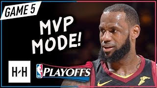 LeBron James UNREAL Full Game 5 Highlights vs Pacers 2018 Playoffs - 44 Pts, EPIC Game-WINNER!