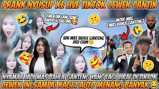 Prank Invading A Tiktok  A Beautiful And Funny Girl Disguises As A Handsome Mas Bahlil Which