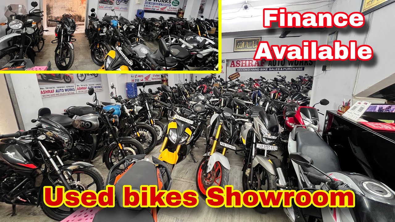 Second hand bikes showroom in West Bengal Asansol | ashraf auto | used bikes market Asansol