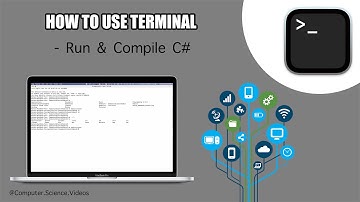 How to RUN & COMPILE C# Programs From the Terminal Command Prompt On a Mac - Basic Tutorial | New