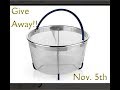 IT'S GIVEAWAY TIME!!  Yes, it is Time For the FoodPrepping Channel to Have a Giveaway!!