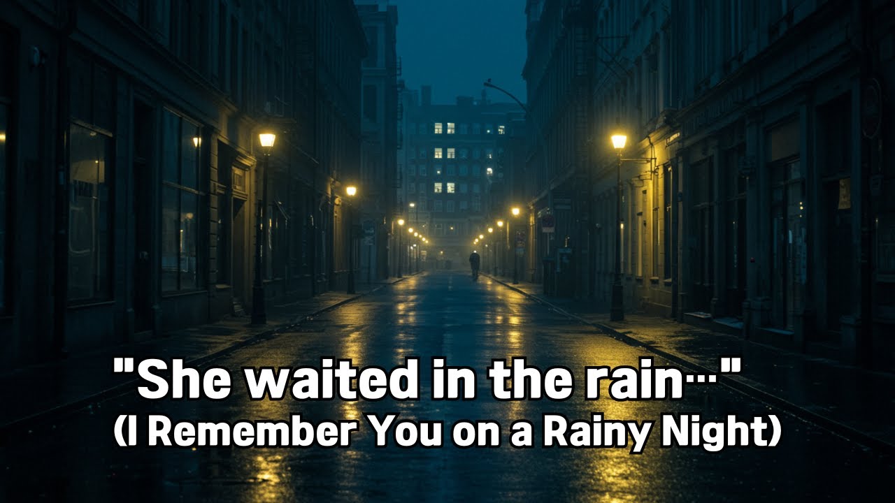 I Remember You on a Rainy Night | K-R&B Ballad