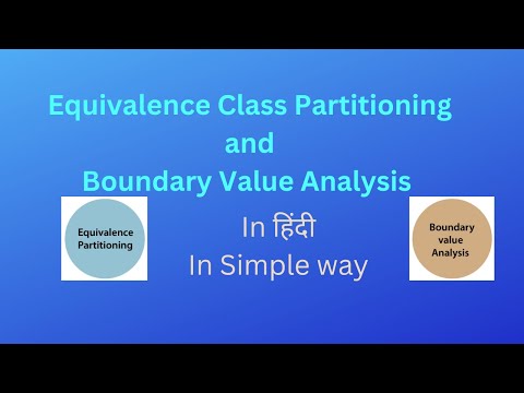 Equivalence Class Partitioning (ECP) & Boundary Value Analysis (BVA) in हिन्दी | #9 | Manual Testing