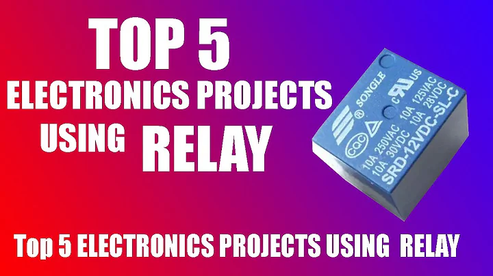 Top 5 ELECTRONICS PROJECTS USING RELAY