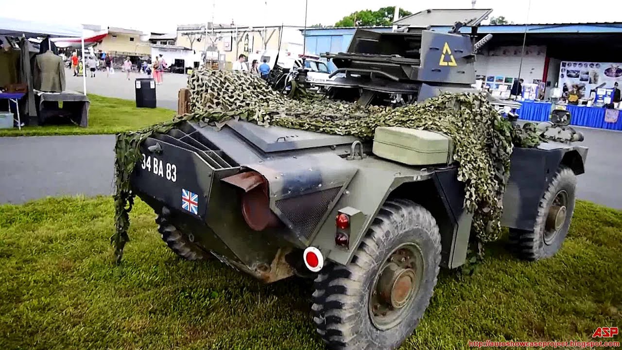 British Ferret Armored Scout Car (Look Around) YouTube