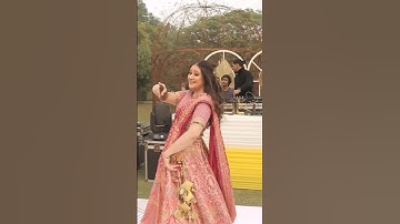 Pehli pehli Baar | Bride Beautiful Dance @sanyaskothari #dance #bride #wedding #sangeet