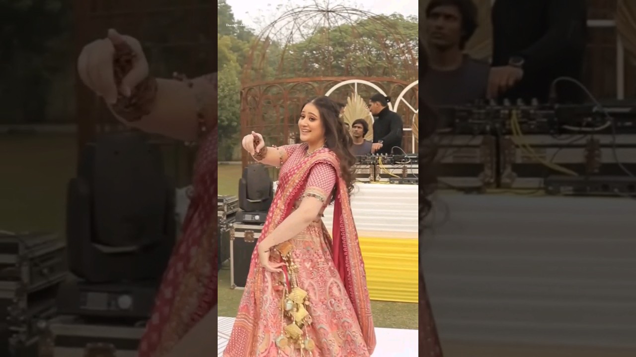 Pehli pehli Baar | Bride Beautiful Dance @sanyaskothari #dance #bride #wedding #sangeet