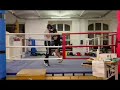 Sparring with a boxing master from Berlin (2021). Technical and controlled work.Round 2