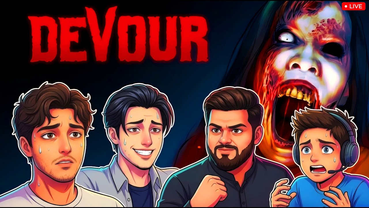 PLAYING DEVOUR 😱 | ft @mason , @mohid , @abdullah ☠️ |
