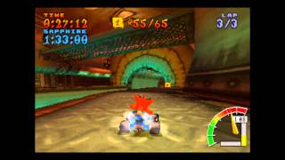 Sewer Speedway - Platinum Relic - Crash Team Racing - 101% Playthrough Part