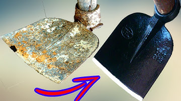 Antique Old Hoe Handle Restoration | Restoration tool | DALLMYD KH