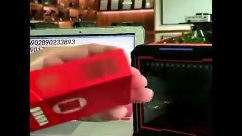 8808 testing  2d omnidirectional barcode scanner