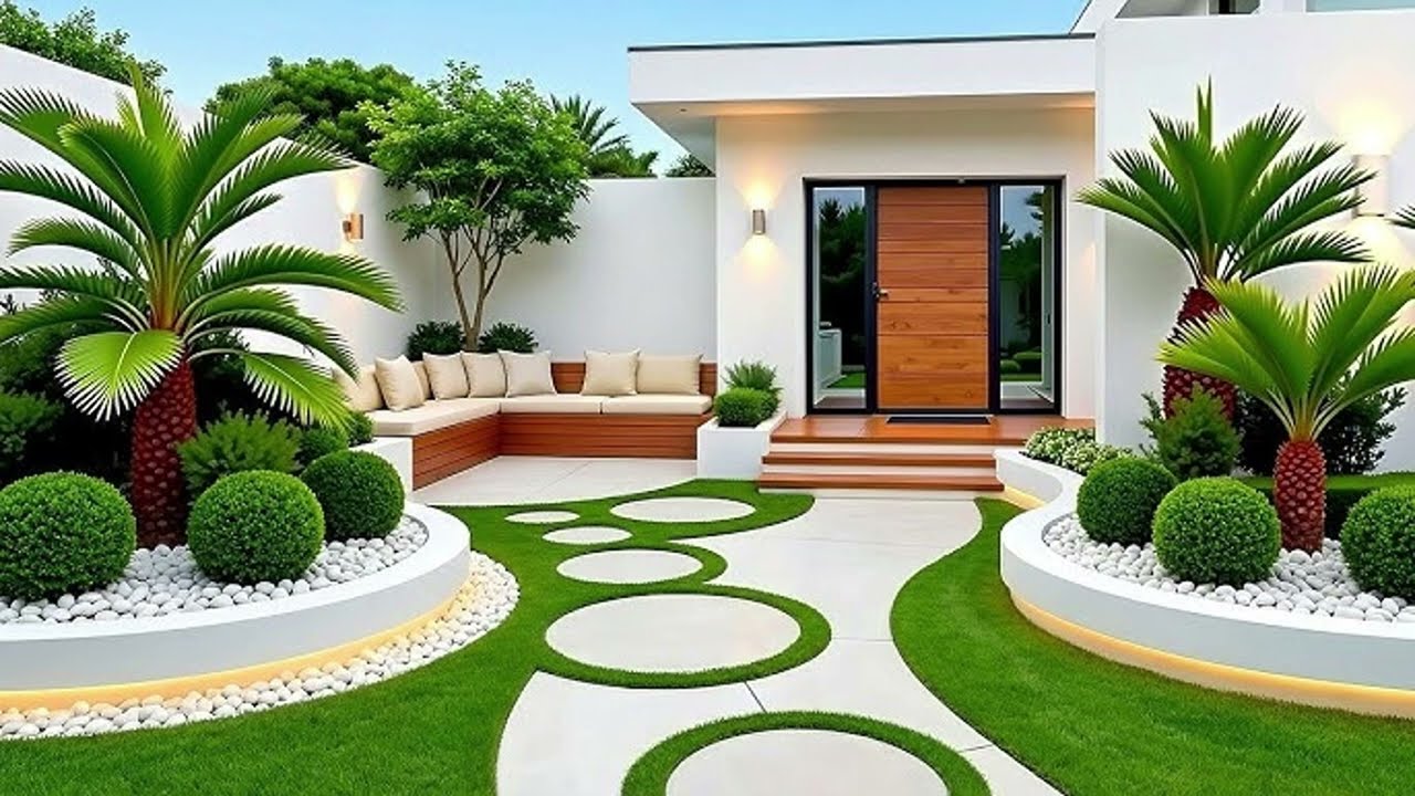 Rocky Garden Design🔥| Low-Maintenance🎯 | No Grass Needed 