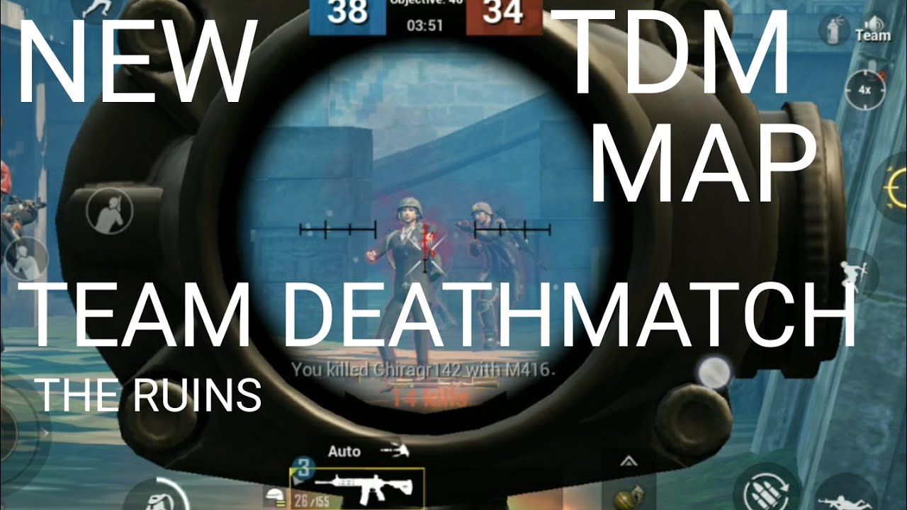 New Tdm Map Team Deathmatch The Ruins Youtube