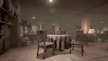 ITALIAN RESTAURANT - 3D graphic environment on UE4