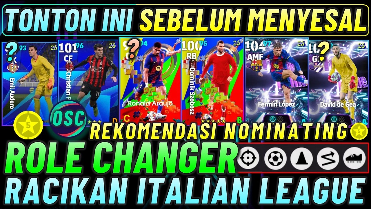 TONTON INI SEBELUM MANYESAL !! RACIKAN TERBAIK NOMINATING ROLE CHANGER, SHOWTIME FERMIN & DE GEA.