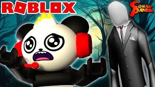 STOP IT, SLENDER! ROBLOX SPOOKY HALLOWEEN LET'S PLAY WITH COMBO PANDA!