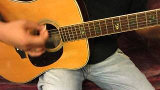 Three S W 300 Handmade Acoustic Guitar Martin D 35 Vintage Replica