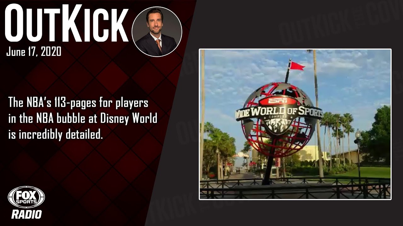 Clay discusses 113-page NBA bubble list of rules and regulations