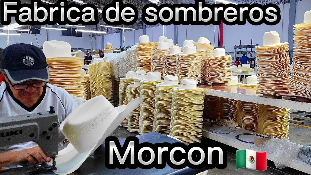 Sombrero Vaquero Asi se fabrican los mejores sombreros de México FABRICA DE SOMBRERO MORCON #vaquero