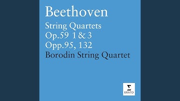 String Quartet No. 9 in C Major, Op. 59 No. 3 "Razumovsky": II. Andante con moto quasi allegretto