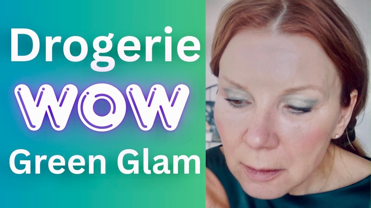 Günstig & GLAM Full-Face Drogerie * Unter 20 Euro grüner Augenlook * Kirsty Coco