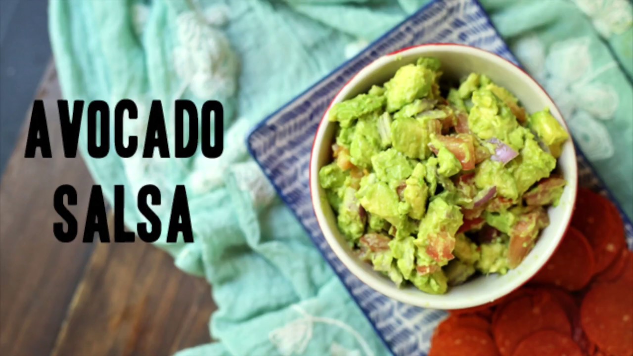 Keto Avocado Salsa YouTube