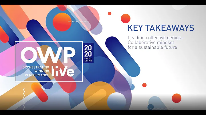 Key takeaways: Leading collective genius - Collaborative mindset for a sustainable future