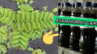 CARA MEMBUAT ASAM HUMAT CAIR