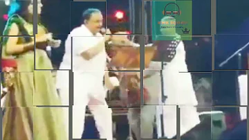 #spb and #ilayaraja live stage cute performance video #two #legends