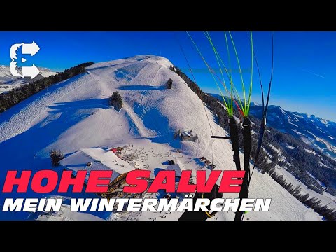 Gleitschirmfliegen im Winter an der Hohen Salve - S03E11