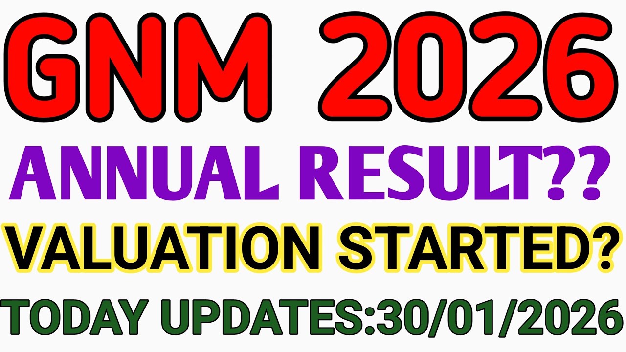 GNM RESULT DATE UPDATES 2026 KARNATAKA I GNM ANNUAL EXAM RESULT UPDATES 2026 KARNATAKA 