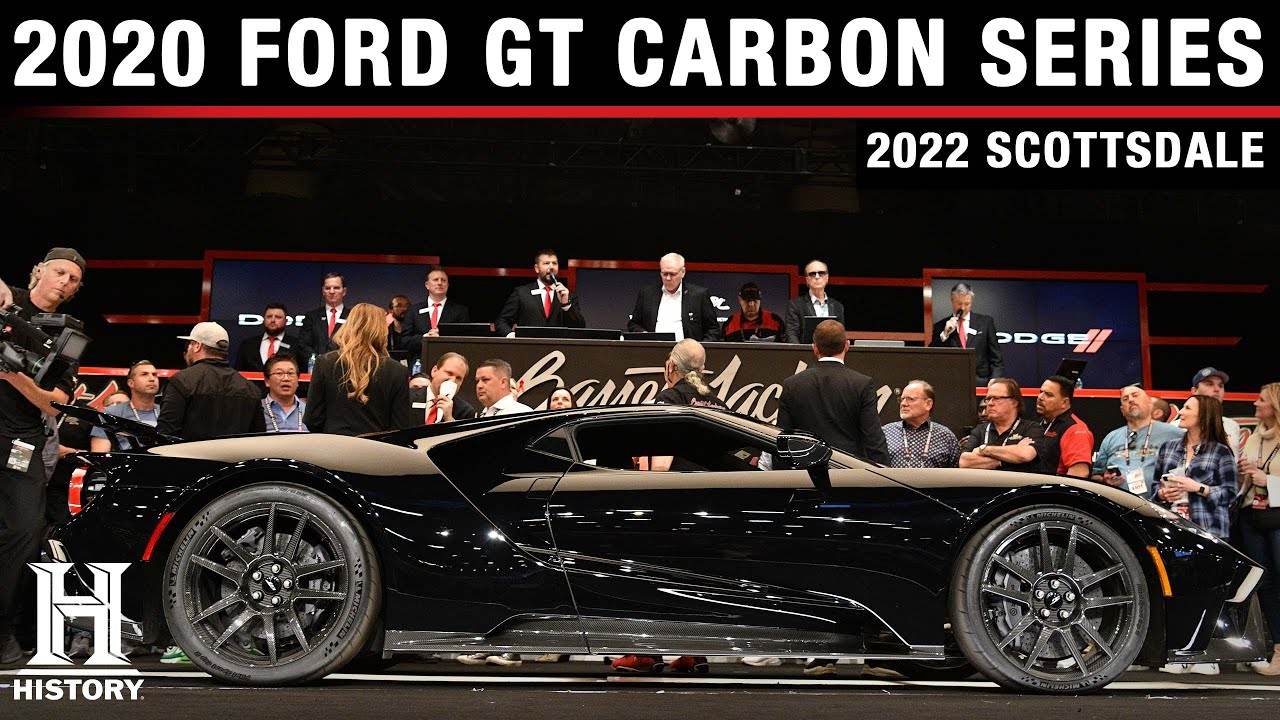 SOLD! 2020 Ford GT Carbon Series BARRETTJACKSON 2022 SCOTTSDALE