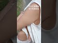 ワンピ水着が最初にちぎれるところは