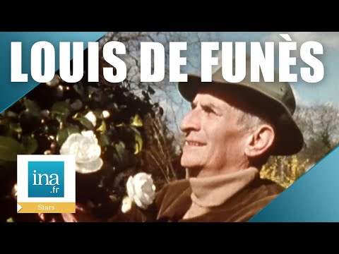 1973 : Louis de Funès dans son jardin bio  | Archive INA