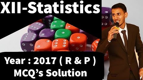 XII-Statistics MCQ