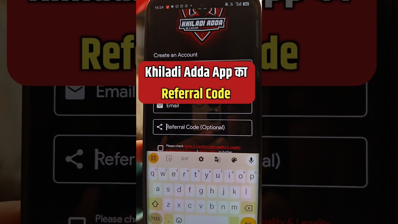 khiladi adda refferal code | khiladi adda app referral code | khiladi adda invite code