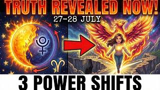 TOMORROW’S Sun-Pluto Opposition Exposes the Truth — 3 Power Shifts You Can’t Ignore (July 27)