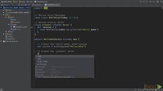 1.4 Let's Create Hello World Learning Akka