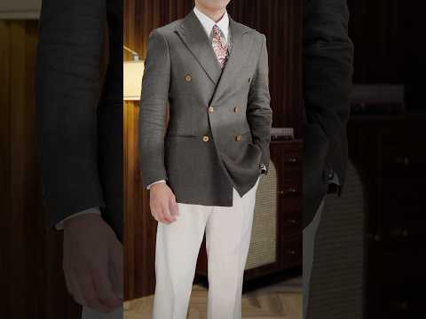 Havana Linen Suit Blazer Suit Harold Fashion
