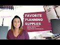 My FAVORITE Planning supplies, stickers, stamps, &amp; comparison | the happy planner vs bullet journal