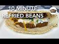 10 minute refried beans  quick easy refried beans  shorts