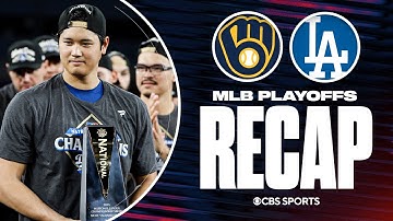 Shohei Ohtani shines as Dodgers SWEEP Brewers, advance to second straight World Series
