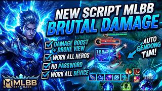 MLBB SCRIPT DAMAGE 2026 💥 BRUTAL DAMAGE + DRONE VIEW | RANK BOOSTER (WORK ALL HERO)