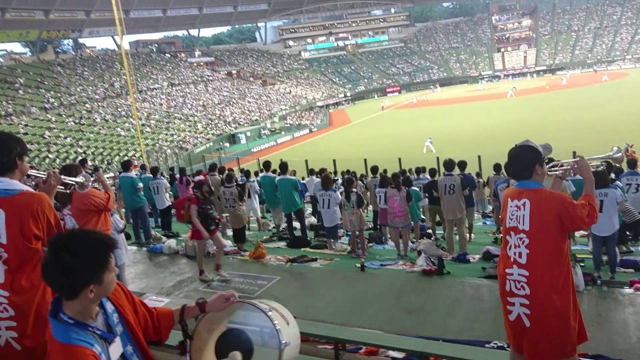 北海道日本ﾊﾑ 大野応援歌 西武ﾌﾟﾘﾝｽ 16 7 26 埼玉西武vs 北海道日本ﾊﾑ Youtube