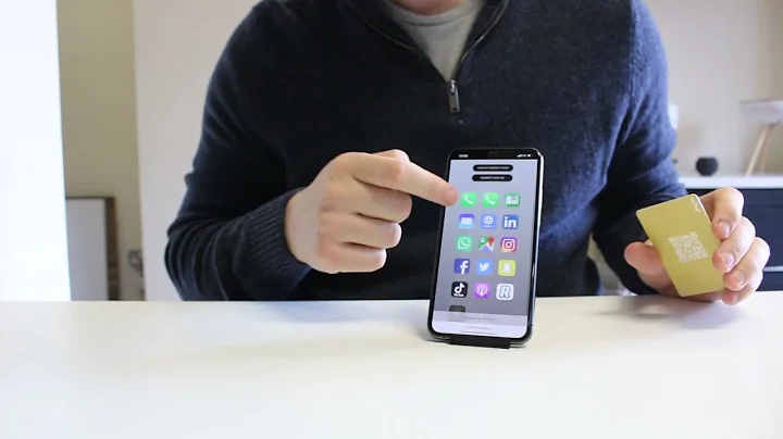 TAPiTAG Gold & Silver print | Digital Business Card | NFC & QR